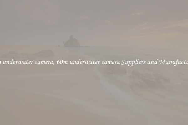 60m underwater camera, 60m underwater camera Suppliers and Manufacturers