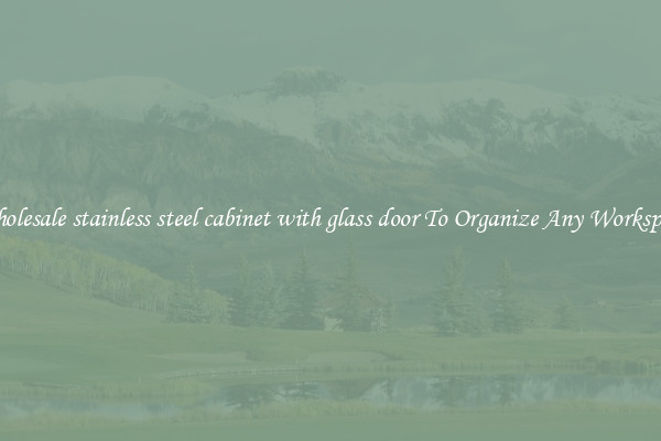Wholesale stainless steel cabinet with glass door To Organize Any Workspace