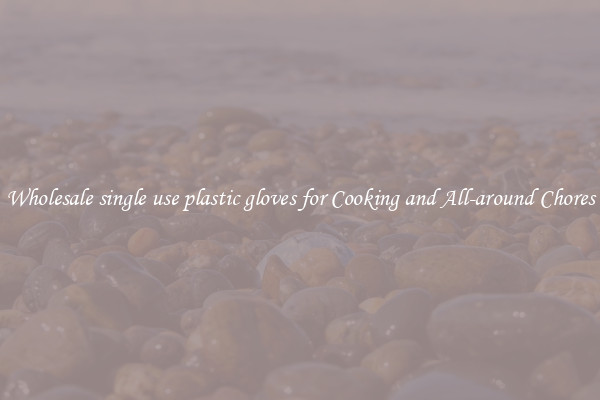 Wholesale single use plastic gloves for Cooking and All-around Chores