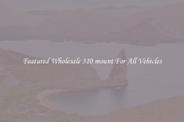 Featured Wholesale 310 mount For All Vehicles