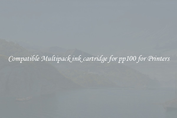 Compatible Multipack ink cartridge for pp100 for Printers